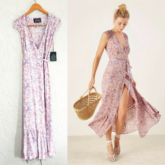 Reformation Dresses & Skirts - Reformation Haven Wrap Maxi Dress